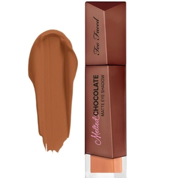 Too Faced Chocolate Bunny Matte Liquid Eyeshadow (Neutral Medium Brown) - Picture 3 of 12